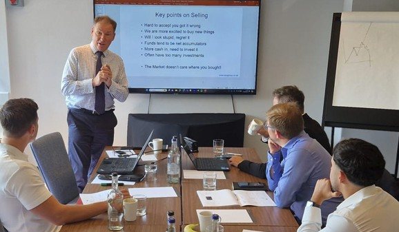 Updata training course in progress